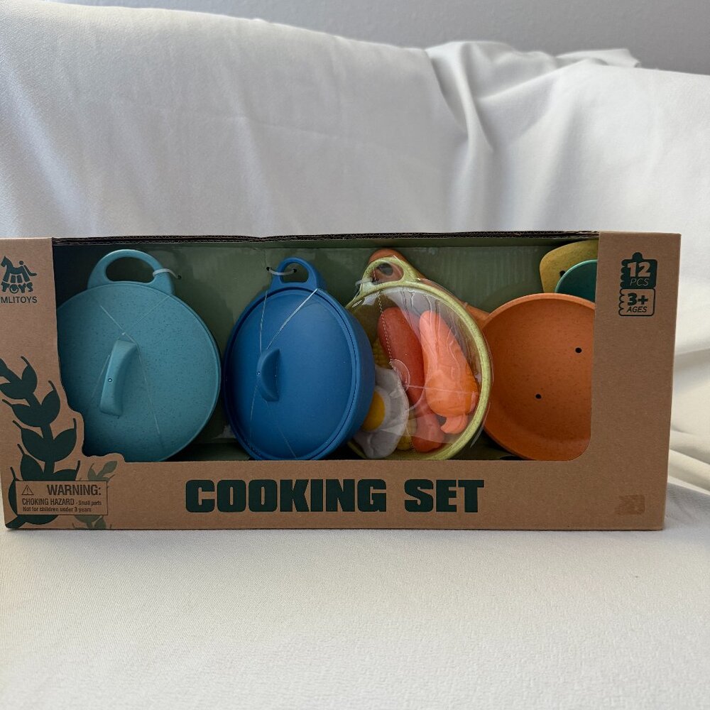 MLITOYS Cooking Set – 12 Pcs, Age 3+